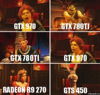 GTX 970 GTX 780TI GTX 780TI GTX 970 Radeon R9 270 GTS 450