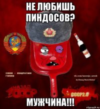 не любишь пиндосов? мужчина!!!