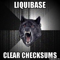 liquibase clear checksums