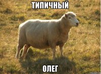 типичный олег