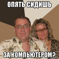 опять сидишь за компьютером?