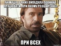 анімація в яких випадках повинна працювати, при якому розширенні? при всех