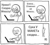 Урааа!! Сходка Weazzy! Блина... Отменил её Weazzy..  Сука У МАКЕТа сходка...