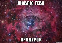 люблю тебя придурок