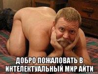  добро пожаловать в интелектуальный мир айти