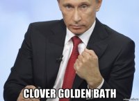  clover golden bath