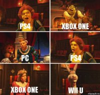 PS4 Xbox One pc ps4 xbox one wii u