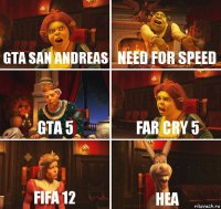 gta san andreas need for speed gta 5 far cry 5 fifa 12 неа