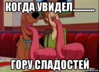 когда увидел........... гору сладостей