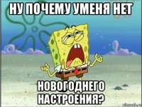 ну почему уменя нет новогоднего настроения?