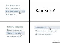 Как Зно?