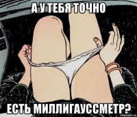 а у тебя точно есть миллигауссметр?