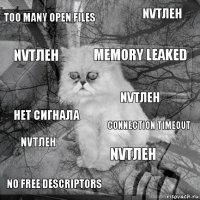 too many open files connection timeout memory leaked no free descriptors нет сигнала NVТЛЕН NVТЛЕН NVТЛЕН NVТЛЕН NVТЛЕН
