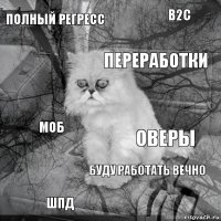 Полный регресс Оверы Переработки шпд моб В2с буду работать вечно   