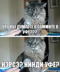 Что вы думаете о саммите в Уфе??? Нэрсэ? Нинди Уфе?