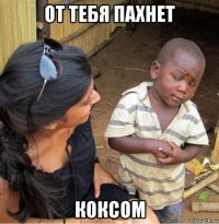 от тебя пахнет коксом