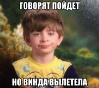 говорят пойдет но винда вылетела