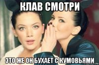 клав смотри это же он бухает с кумовьями