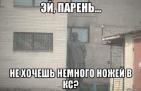  не хочешь немного ножей в кс?