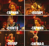 -гармин -полар! -Суунто -Гармин -Полар -Сигма:D