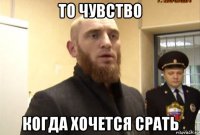 то чувство когда хочется срать