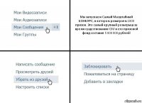 Мы запускаем Самый Масштабный КОНКУРС, в котором разыграем 1000 призов. Это самый крупный розыгрыш за время существования IGM и его призовой фонд составил 5 000 000 рублей!