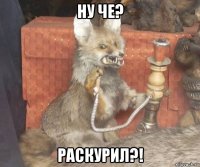 ну че? раскурил?!