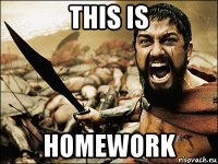 this is homework