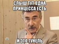 слыш тут одна принцесса есть и это гунель