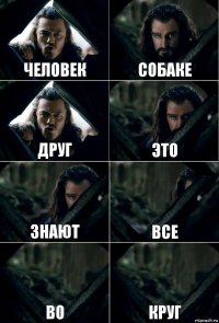 человек собаке друг это знают все во круг