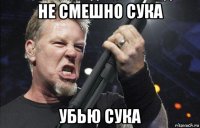 не смешно сука убью сука