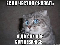 если честно сказать я до сих пор сомневаюсь...