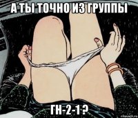 а ты точно из группы гн-2-1 ?