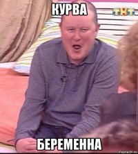 курва беременна