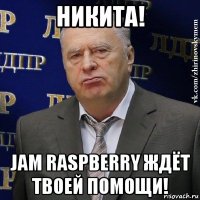 никита! jam raspberry ждёт твоей помощи!