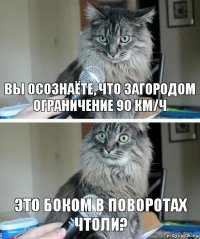 Вы осознаёте, что загородом ограничение 90 км/ч Это боком в поворотах чтоли?