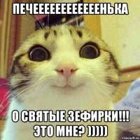 печеееееееееееенька о святые зефирки!!! это мне? )))))