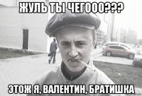 жуль ты чегооо??? этож я, валентин, братишка