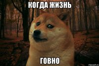 когда жизнь говно