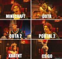 Minecraft Dota Dota 2 PORTAL 2 Хватит Cs:go