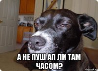  а не пуш ап ли там часом?