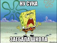 ну сука заебала школа