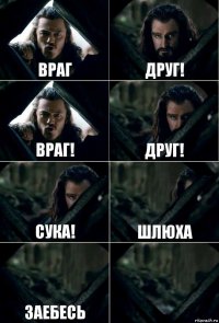 Враг Друг! Враг! Друг! Сука! Шлюха Заебесь 