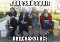 дворский google подскажут всё