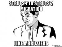 struts 1 to struts 2 migration like a bruzzers