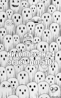 ниуоллех янд 4 зереч !дог 5102