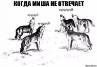 Когда Миша не отвечает