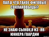 пап,а что такое фиговые соклановыцы? не знаю сынок,я из -яr- юнкера гвардии