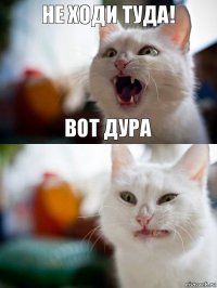 не ходи туда! вот дура