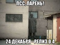 псс, парень! 24 декабря - релиз 0.4